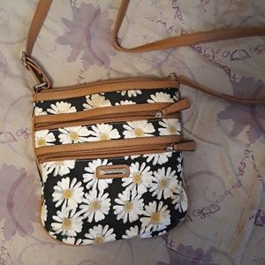 Daisy floral purse